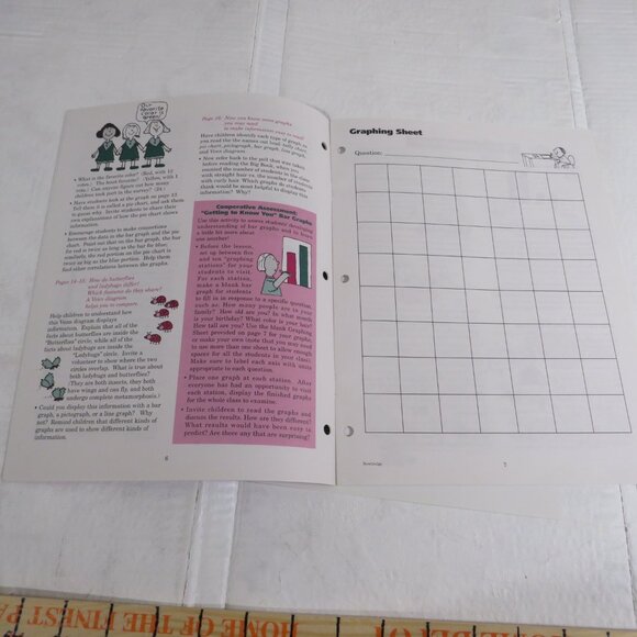 Graph It BIG BOOK (almost 2 feet tall) with teacher pages  CLASSROOM SIZE - Picture 5 of 16